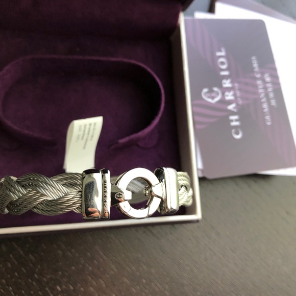 CHARRIOL Sterling Silver Braided Bracelet - Picture 6 of 9